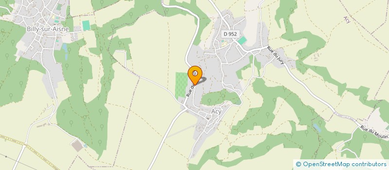 localisation de l'entreprise MONSIEUR FLORIAN BRIDIER  ACY