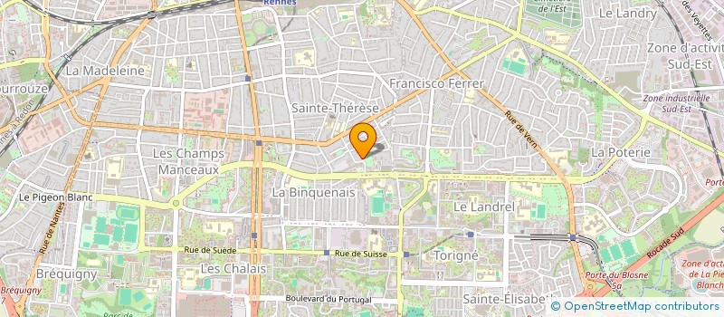 localisation de l'entreprise MONSIEUR FLORIAN BRIENS  RENNES