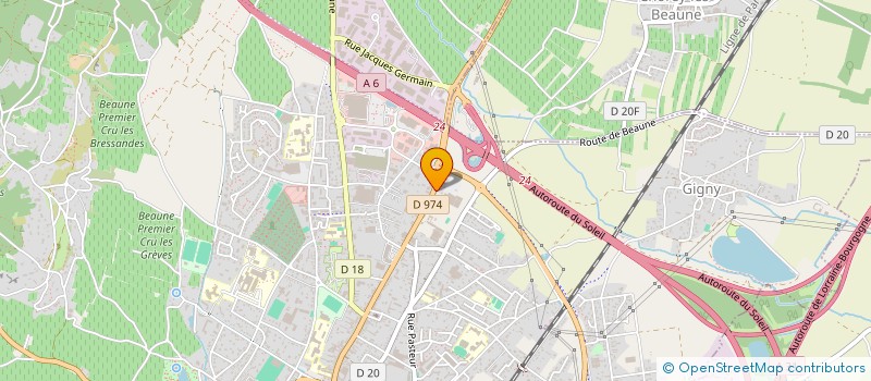 localisation de l'entreprise MONSIEUR FLORIAN BRIGNONE à BEAUNE