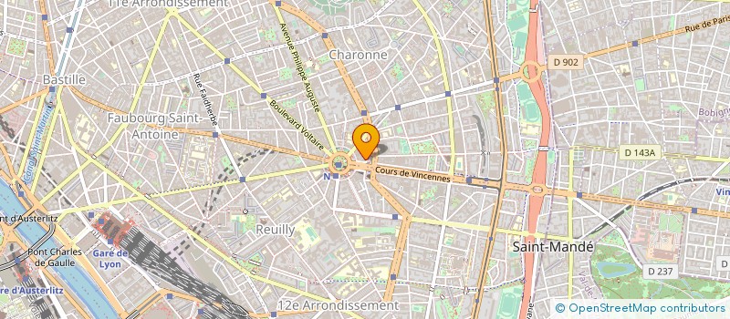localisation de l'entreprise MONSIEUR FLORIAN BROSSIER à PARIS