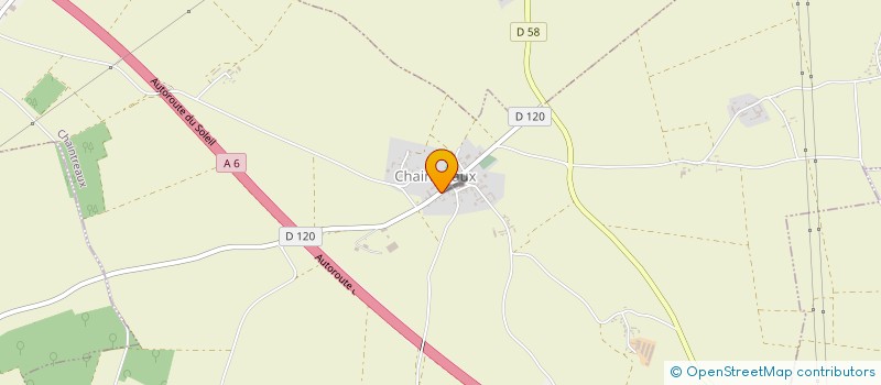 localisation de l'entreprise MONSIEUR FLORIAN BRUCY  CHAINTREAUX