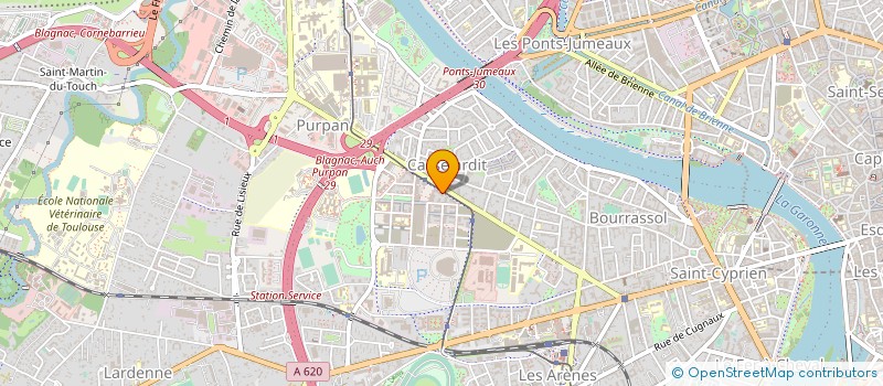 localisation de l'entreprise MONSIEUR FLORIAN BRUGEL à TOULOUSE