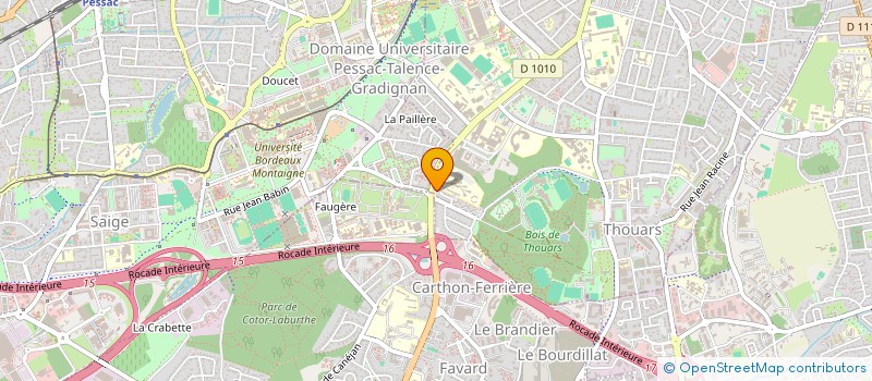 localisation de l'entreprise MONSIEUR FLORIAN BRUNEAUX  TALENCE