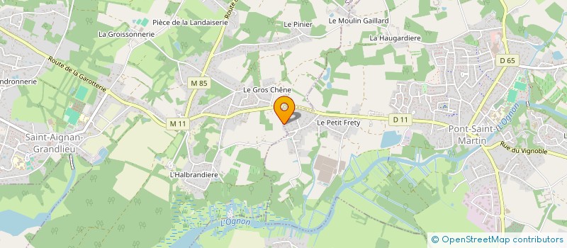 localisation de l'entreprise MONSIEUR FLORIAN BRUNET  PONT-SAINT-MARTIN