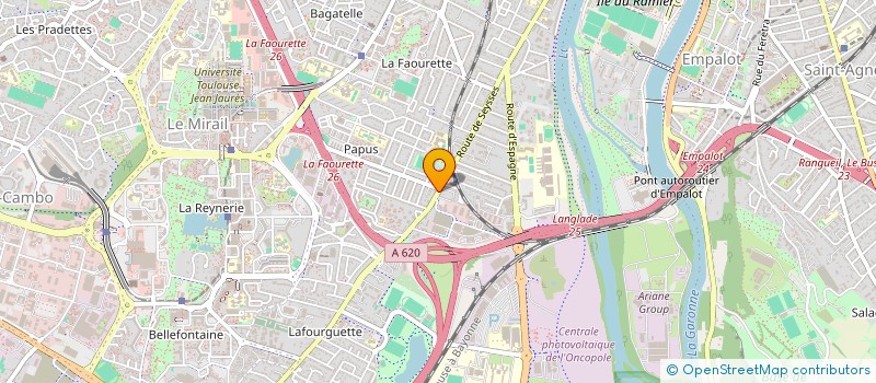 localisation de l'entreprise MONSIEUR FLORIAN BRUNO à TOULOUSE