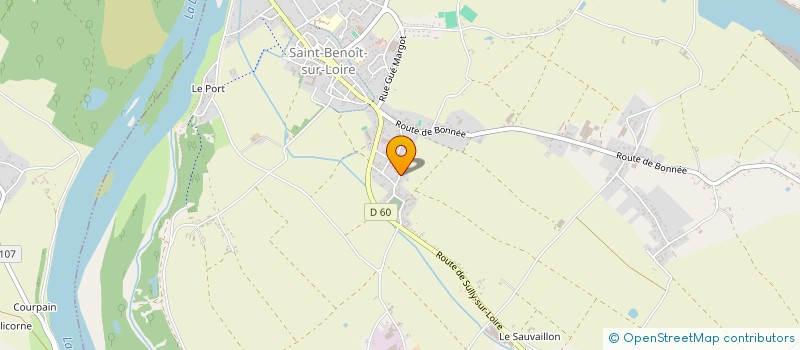 localisation de l'entreprise MONSIEUR FLORIAN BURET à SAINT-BENOIT-SUR-LOIRE