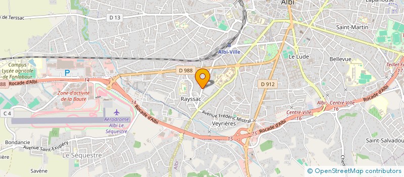 localisation de l'entreprise MONSIEUR FLORIAN BURGAT à ALBI