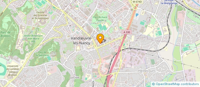 localisation de l'entreprise MONSIEUR FLORIAN BUSSETTA  VANDUVRE-LES-NANCY