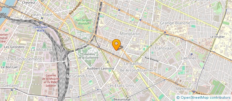 localisation de l'entreprise MONSIEUR FLORIAN BUSSIERE  LYON