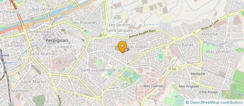 localisation de l'entreprise MONSIEUR FLORIAN CACHAU  PERPIGNAN