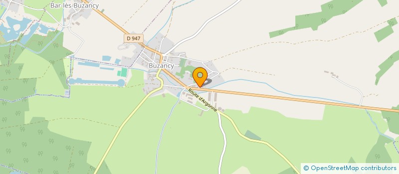 localisation de l'entreprise MONSIEUR FLORIAN CAHART  BUZANCY