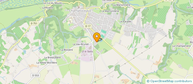 localisation de l'entreprise MONSIEUR FLORIAN CAHIER  OREE D'ANJOU