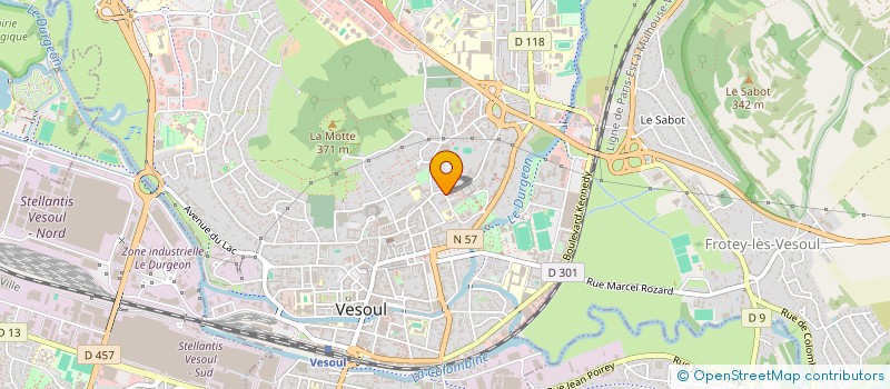 localisation de l'entreprise MONSIEUR FLORIAN CAILLE  VESOUL