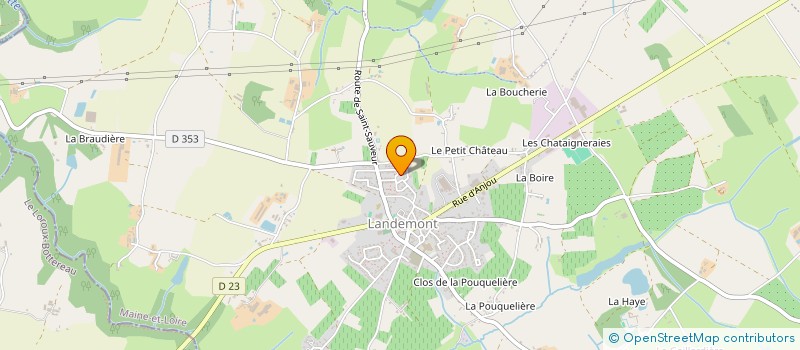 localisation de l'entreprise MONSIEUR FLORIAN CAILLET à OREE-D'ANJOU