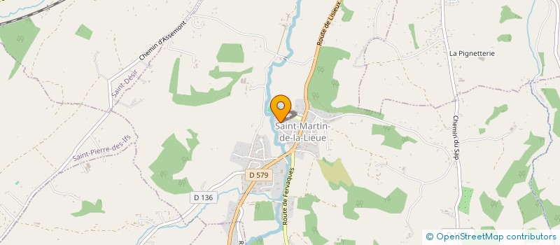 localisation de l'entreprise MONSIEUR FLORIAN CALDAS  SAINT-MARTIN-DE-LA-LIEUE