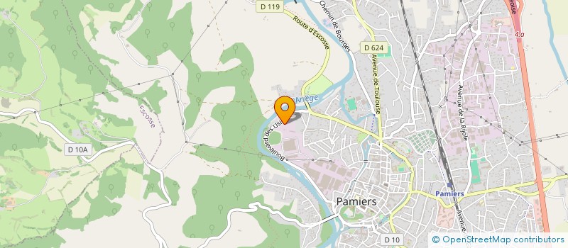 localisation de l'entreprise MONSIEUR FLORIAN CAMIER à PAMIERS