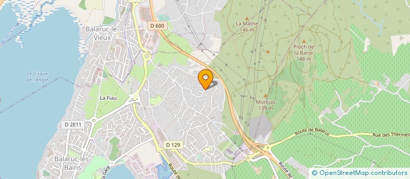 localisation de l'entreprise MONSIEUR FLORIAN CAO  BALARUC-LES-BAINS