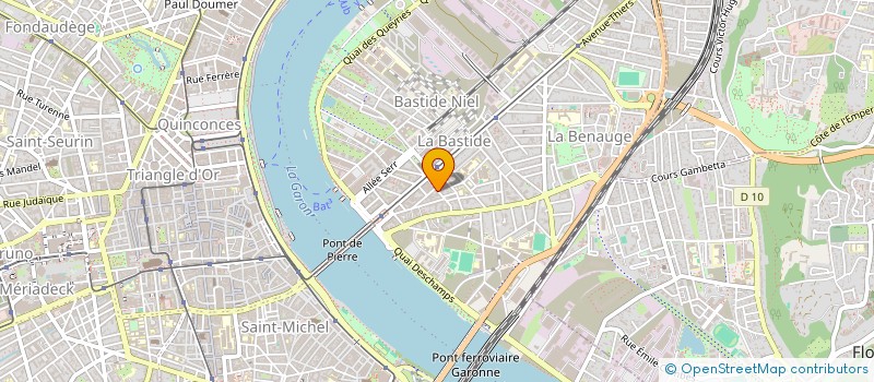 localisation de l'entreprise MONSIEUR FLORIAN CARBIENER  BORDEAUX