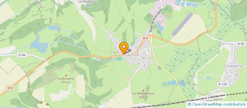 localisation de l'entreprise MONSIEUR FLORIAN CARD  SAULNOT