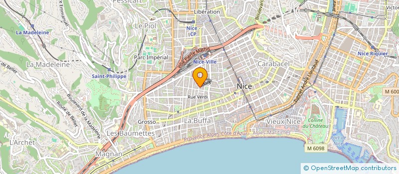 localisation de l'entreprise MONSIEUR FLORIAN CARINGI à NICE
