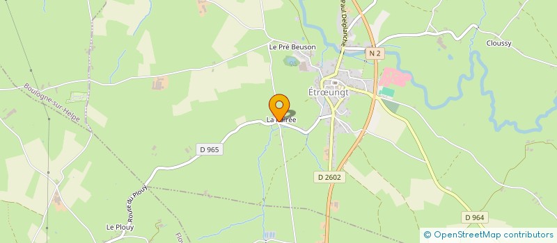 localisation de l'entreprise MONSIEUR FLORIAN CARION  ETRUNGT