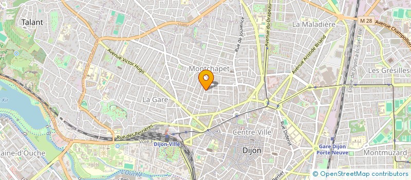 localisation de l'entreprise MONSIEUR FLORIAN CARRAT  PERRIGNY-LES-DIJON