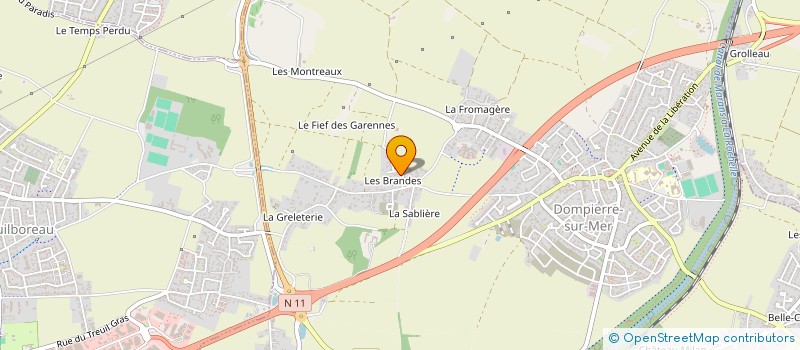 localisation de l'entreprise MONSIEUR FLORIAN CARRIER à DOMPIERRE-SUR-MER