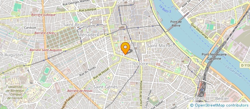 localisation de l'entreprise MONSIEUR FLORIAN CARRIERE  BORDEAUX