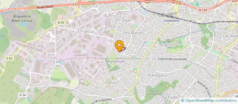 localisation de l'entreprise MONSIEUR FLORIAN CARTERY à COLOMIERS