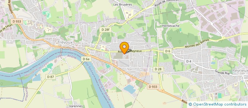 localisation de l'entreprise MONSIEUR FLORIAN CARTET à TREVOUX