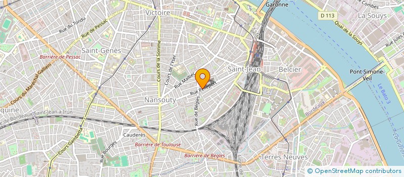 localisation de l'entreprise MONSIEUR FLORIAN CASTERAN  BORDEAUX