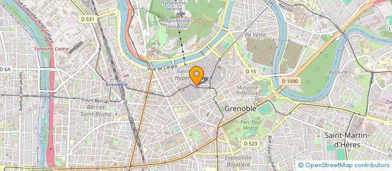 localisation de l'entreprise MONSIEUR FLORIAN CATTEZ à GRENOBLE