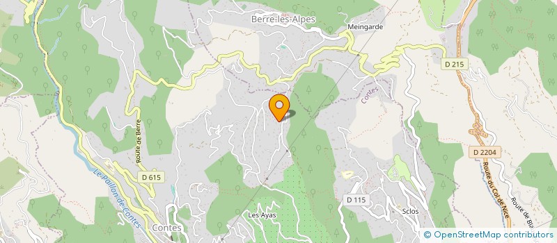 localisation de l'entreprise MONSIEUR FLORIAN CAUCHETEUX  BERRE-LES-ALPES