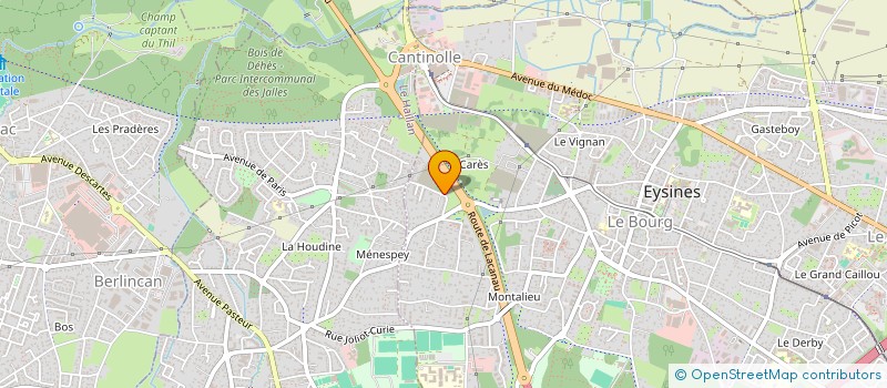 localisation de l'entreprise MONSIEUR FLORIAN CAUJOL à EYSINES