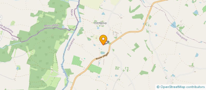 localisation de l'entreprise MONSIEUR FLORIAN CAUMONTAT  GAZAUPOUY