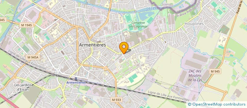 localisation de l'entreprise MONSIEUR FLORIAN CAUS  ARMENTIERES