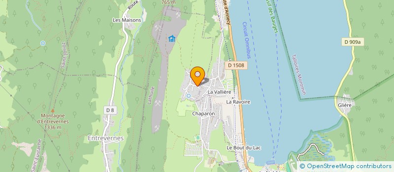 localisation de l'entreprise MONSIEUR FLORIAN CAVAGNOD  LATHUILE