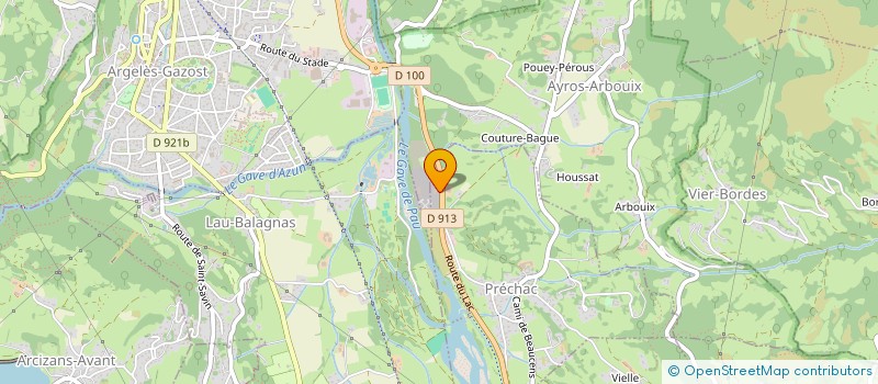 localisation de l'entreprise MONSIEUR FLORIAN CAVALLERO  ESTAING