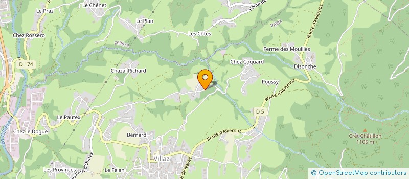 localisation de l'entreprise MONSIEUR FLORIAN CAVALLO  FILLIERE