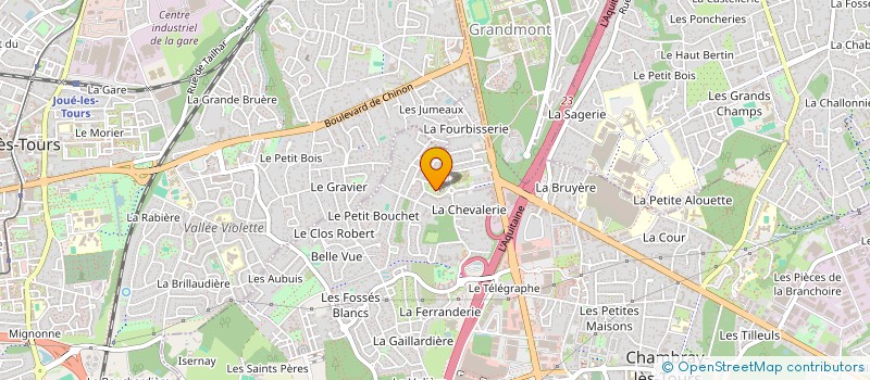 localisation de l'entreprise MONSIEUR FLORIAN CERRUTI  CHAMBRAY-LES-TOURS