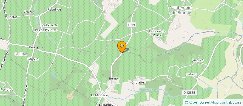 localisation de l'entreprise MONSIEUR FLORIAN CHADOURNE à LUGAIGNAC