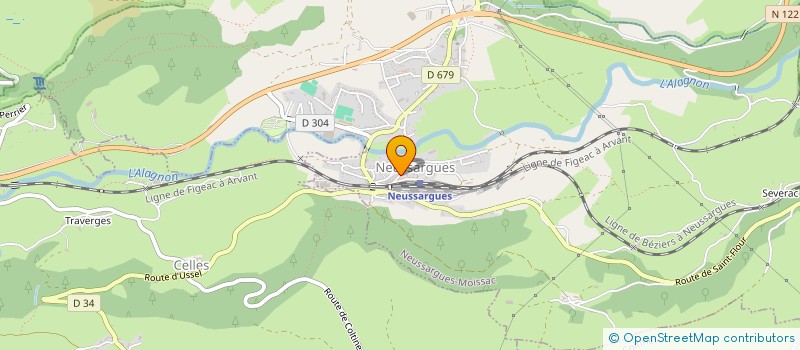 localisation de l'entreprise MONSIEUR FLORIAN CHALMETON à NEUSSARGUES EN PINATELLE