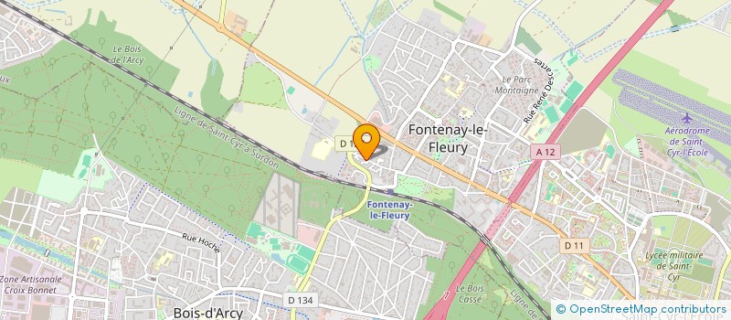 localisation de l'entreprise MONSIEUR FLORIAN CHAMOULEAU à FONTENAY-LE-FLEURY