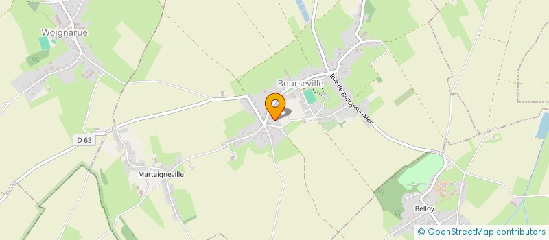 localisation de l'entreprise MONSIEUR FLORIAN CHAMPION  BOURSEVILLE