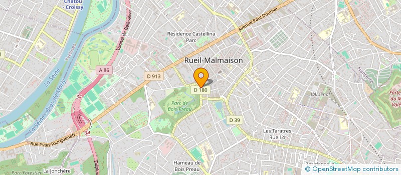 localisation de l'entreprise MONSIEUR FLORIAN CHARRIER à RUEIL-MALMAISON