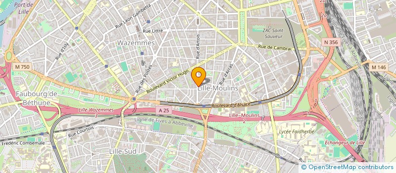 localisation de l'entreprise MONSIEUR FLORIAN CHATELAIN  LILLE