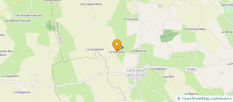 localisation de l'entreprise MONSIEUR FLORIAN CHAUVEAU à SAINT-HILAIRE-SUR-ERRE