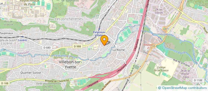 localisation de l'entreprise MONSIEUR FLORIAN CHAUVEAU à PALAISEAU