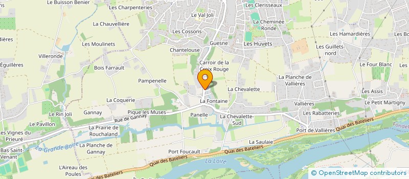 localisation de l'entreprise MONSIEUR FLORIAN CHAUVET  FONDETTES