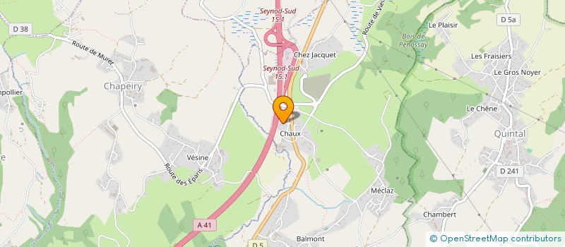 localisation de l'entreprise MONSIEUR FLORIAN CHAVANEL à ANNECY